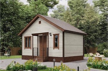 Дачный дом «Комфорт-2» 6х4